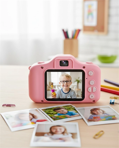 Kompakt Dijital Kamera HD Video ve Fotoğraf Kayıt Özellikli USB Şarjlı Mini Cihaz Yeni Nesil
