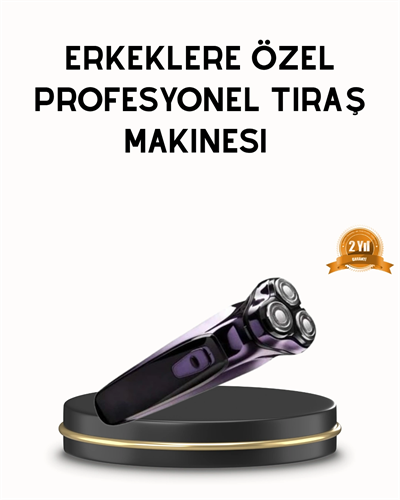 Kompakt Şarjlı Saç Sakal Tıraş Makinesi Kuru Kullanım Özellikli