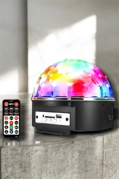 Kompakt Tasarımlı, Telefon Kontrollü Disko Topu Işıkları