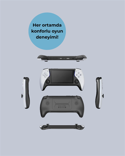 Kompakt ve Hafif Retro Oyun Konsolu 1000 Klasik Oyun Dahil