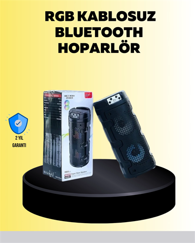 Kompakt ve Şık Tasarımlı Taşınabilir Hoparlör