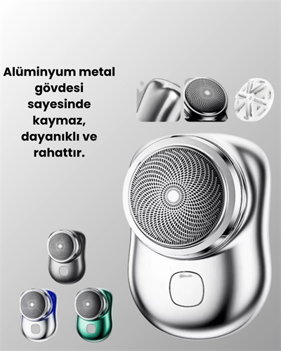 Komple Vücut İçin Taşınabilir Elektrikli Tıraş Cihazı