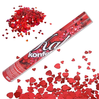 Konfeti Güllü Kalpli 30cm. Bx40
