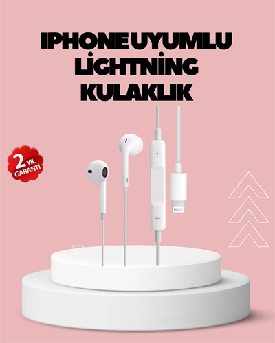 Konforlu Ergonomik Kare Tasarımlı Müzik ve Çağrı Kulaklığı