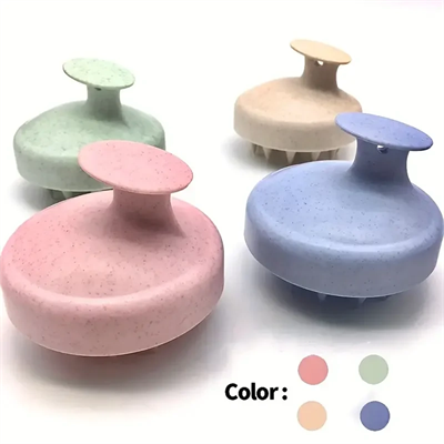 Konik Uçlu Saç Masaj Fırçası (asortili) Bx40