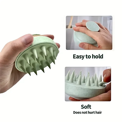 Konik Uçlu Saç Masaj Fırçası (asortili) Bx40