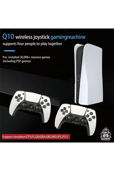Konsol Gamepad ve Joystick - Renk: Beyaz, Bluetooth, Özellik: Kablosuz, Ürün Türü: Hafıza Kartı