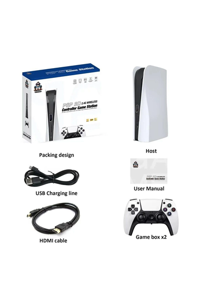 Konsol Gamepad ve Joystick - Renk: Beyaz, Bluetooth, Özellik: Kablosuz, Ürün Türü: Hafıza Kartı