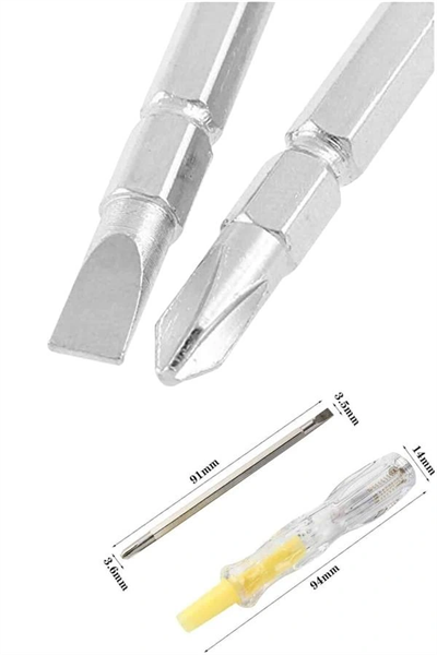 Kontrol Kalemi Çift Taraflı Uçlu Elektrik Akım Test Cihazı