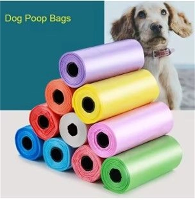 Köpek Dışkı Poşeti 4lü Düz Renk Set