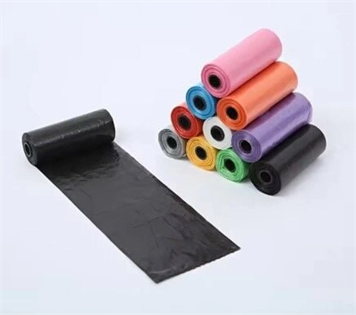 Köpek Dışkı Poşeti 4lü Düz Renk Set