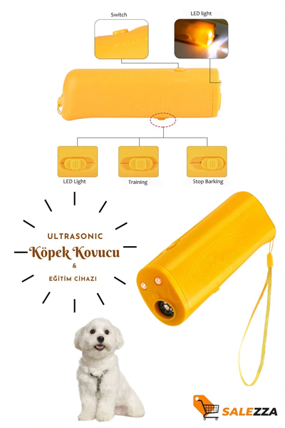 Köpek Engelleyici-Ultrasonik Kedi Köpek Uzaklaştırma Ses Cihazı Ultrasonik Köpek Eğitim Cihazı