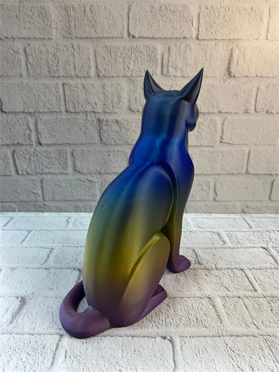 Koyu Rainbow Kedi Biblo Modern Salon ve Raf Dekoru