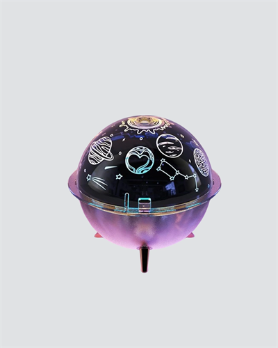 Kozmik Işık Efektli Projeksiyonlu Nemlendirici Gece Işığı