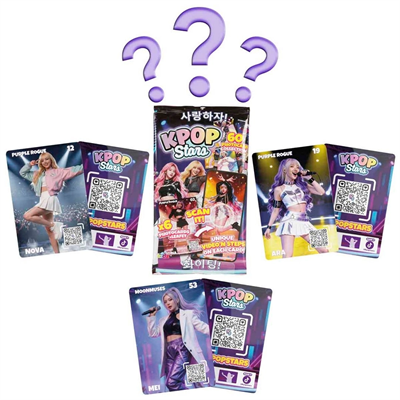 Kpop Stars Kartları Sürpriz Paket