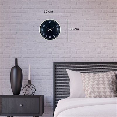 Krem 36 Cm Standart Duvar Saati