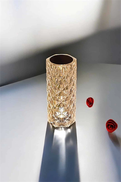 Kristal Dokunmatik Ve Kumandalı Masa Ve Gece lambası
