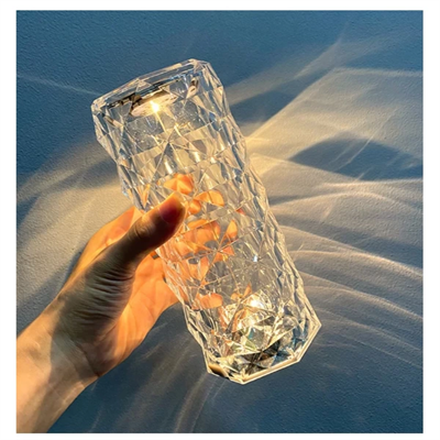 Kristal LED Kumandalı Ve Dokunmatik Masa Lambası