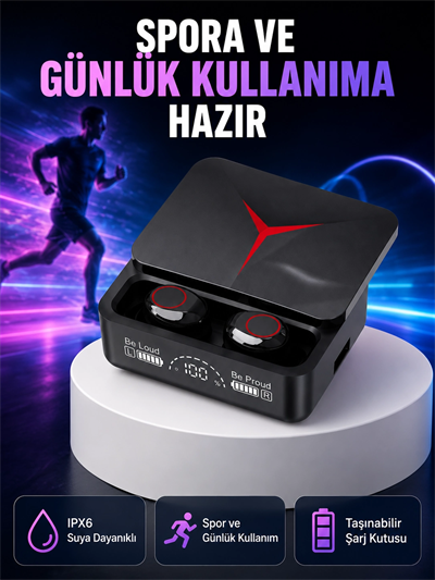 Kristal Ses Kaliteli Bluetooth Kulaklık – Android ve iOS Uyumlu Yeni Nesil