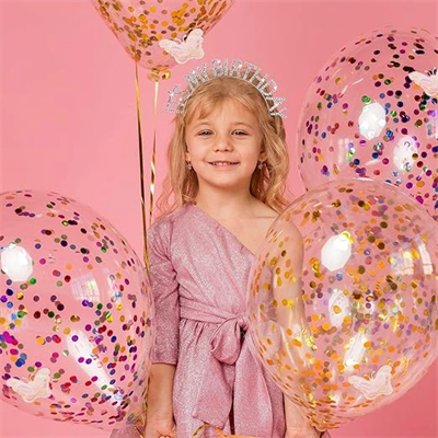 Kristal Taşlı Gümüş Renk İt's My Birthday Yazılı Doğum Günü Parti Tacı 14x16 Cm