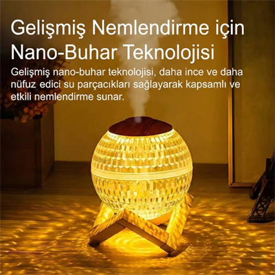 Kristal Top RGB Hava Nemlendirici