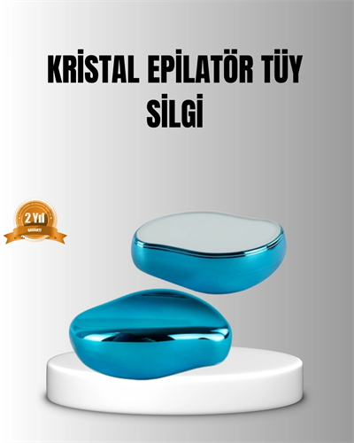 Kristal Tüy Alıcı Epilatör – Acısız, Pratik ve Cilt Dostu Tüy Temizliği