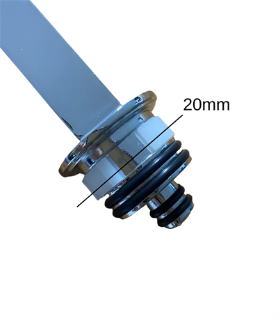 Krom Mutfak Evye Batarya İçin Köşeli Su Borusu Paslanmaz ve Eca Uyumlu 25x25