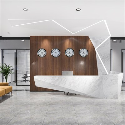 Krom Seri 36 cm Metal Dünya Saatleri (4’lü Set)