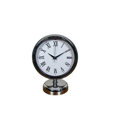 Krom Zarif 25 x 20 Cm Metal Masa Saati