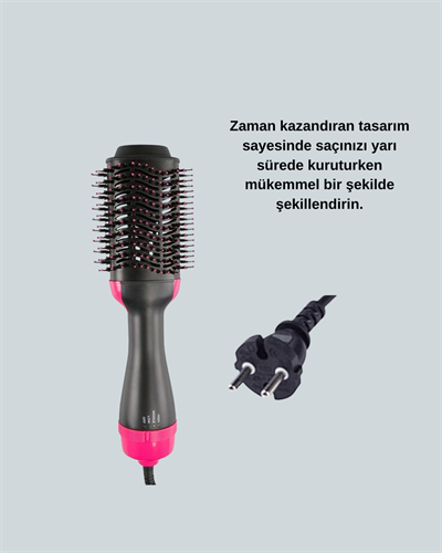 Kuaför Kalitesinde Ev Tipi Saç Kurutma ve Şekillendirme