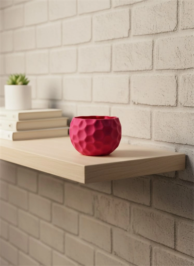 Küçük Boy Mor Saksı 5 cm Şık ve Minimal Dekoratif Tasarım