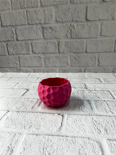 Küçük Boy Mor Saksı 5 cm Şık ve Minimal Dekoratif Tasarım