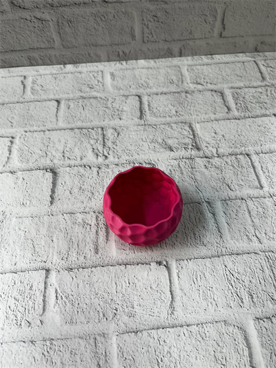 Küçük Boy Mor Saksı 5 cm Şık ve Minimal Dekoratif Tasarım