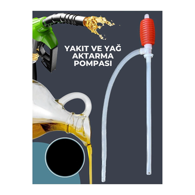 Küçük Boy Plastik Mazot Pompası - Su Pompası Bx40