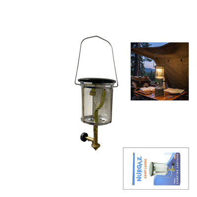 Küçük Kamp Lamba Löküs Tüp Üzeri Aygaz Dar Musluk 300w Ng-410 Bx40