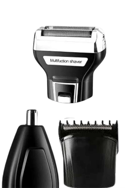 Kulak Burun Kıl Kesme Ense Yanak Tıraş Seti 3 Başlıklı Profesyonel