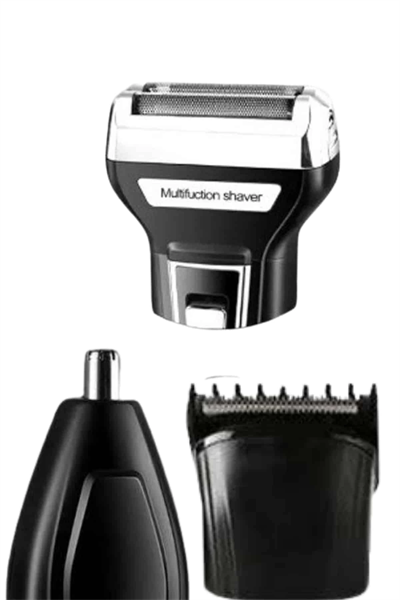 Kulak Burun Kıl Kesme Ense Yanak Tıraş Seti 3 Başlıklı Profesyonel