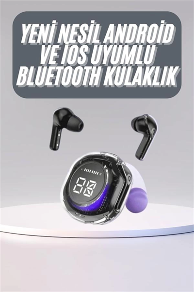 Kulak İçi Bluetooth Kulaklık ANC ENC Özellikli Şarj Göstergeli Kablosuz Kulaklık