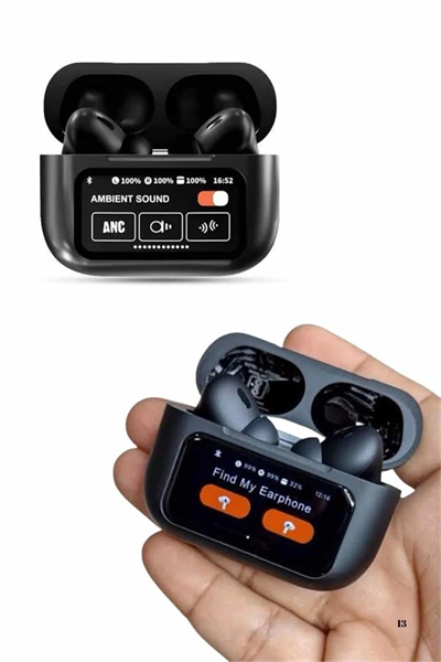Kulak İçi Bluetooth Kulaklık Ekranlı Müzik Dinleme Çağrı Cevaplama Siyah Yeni Nesil