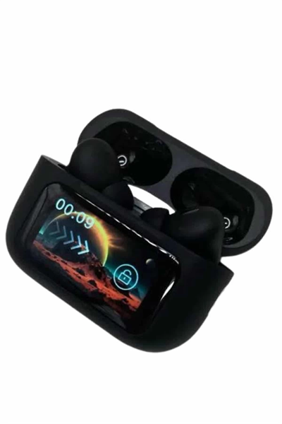 Kulak İçi Bluetooth Kulaklık Ekranlı Müzik Dinleme Çağrı Cevaplama Siyah