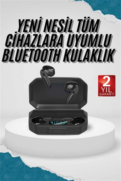 Kulak İçi Bluetooth Kulaklık Rgb Işıklı Çift Mikrofonlu iOS/Android Uyumlu BT 5.2