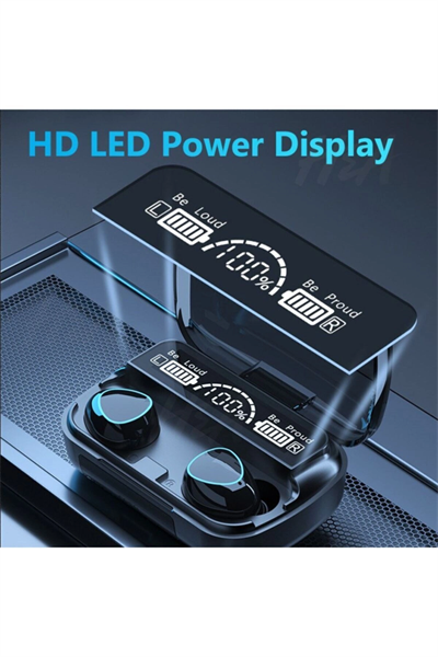 Kulak İçi Kablosuz Kulaklık, Aktif Gürültü Önleme ve Dokunmatik Kontrol Özellikli, Siyah