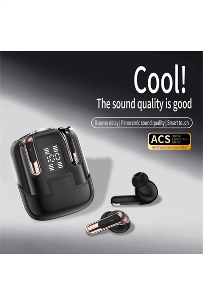 Kulak içi TWS Bluetooth Kulaklık - Renk: Beyaz, Bluetooth Versiyon: 5.3, Mikrofon