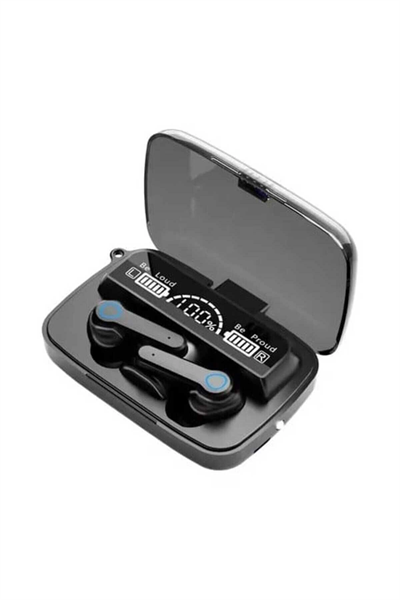 Kulak içi TWS Bluetooth Kulaklık - Renk: Siyah, Bluetooth Versiyon: 5.1, Mikrofon