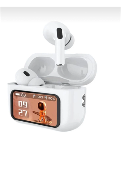 Kulak içi TWS Bluetooth Kulaklık - Renk: Beyaz, Bluetooth Versiyon: 5.2, Mikrofon