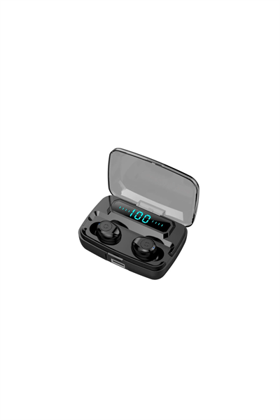 Kulak içi TWS Bluetooth Kulaklık - Renk: Siyah, Bluetooth Versiyon: 5.2, Mikrofon