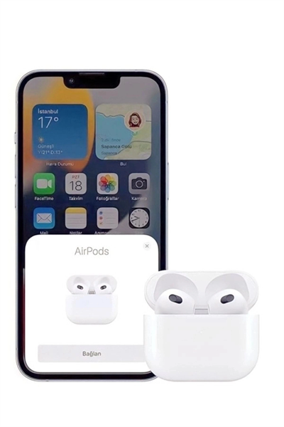Kulak içi TWS Bluetooth Kulaklık - Renk: Beyaz, Bluetooth Versiyon: 5.3, Mikrofon