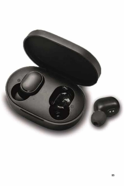 Kulaklık Dijital Göstergeli Bluetooth Bağlantılı Kablosuz Kulak İçi Mikrofonlu Dokunmatik Kontrol