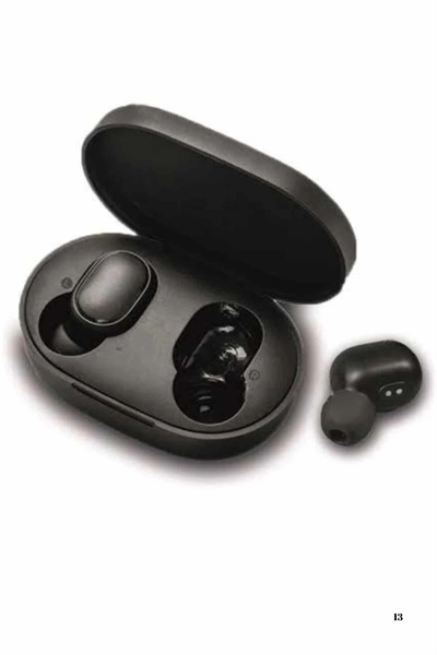 Kulaklık Dijital Göstergeli Bluetooth Bağlantılı Kablosuz Kulak İçi Mikrofonlu Dokunmatik Kontrol