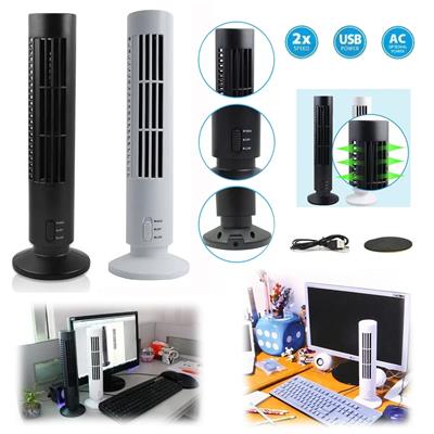 Kule Tipi USB Elektrik Fan Yapraksız Klima Fanı (3936)